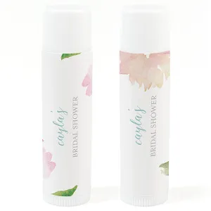 Garden Party Personalized Lip Balm Pastel Pink
