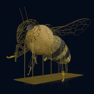 GIANT GOLDEN  BUMBLE BEE