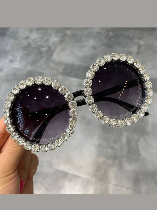 Girls Beautiful Rhinestone Sunglasses