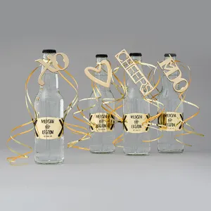 Gold Heart with XO Bottle Opener Favor