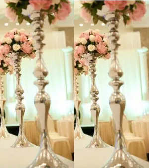 GOLD TALL CANDELABRA 29" CANDLE STICK CANDLEHOLDER CANDLESTICK metal stand-GOL1-3