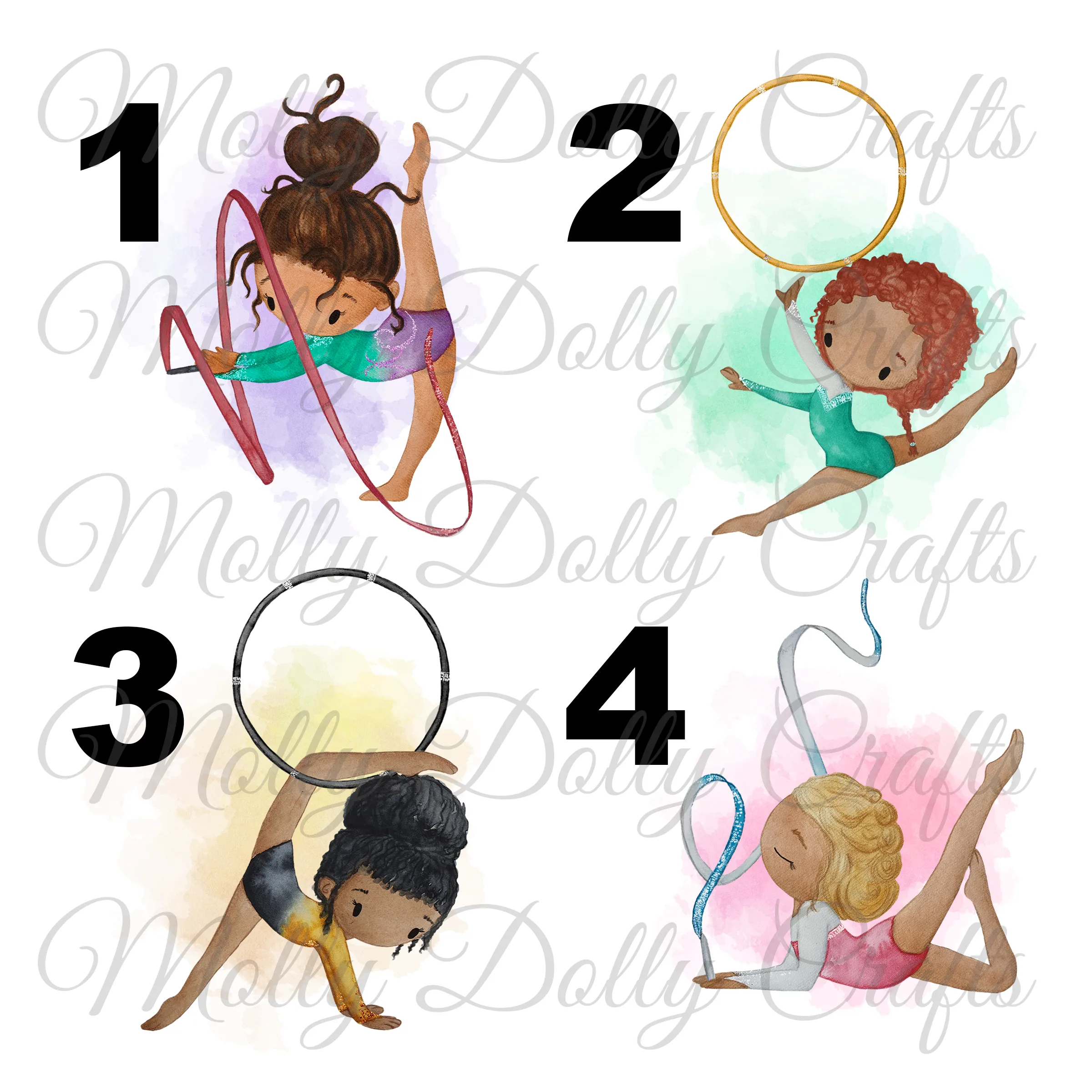 Gymnast Personalised Aluminium Straw Water Bottle 650ml
