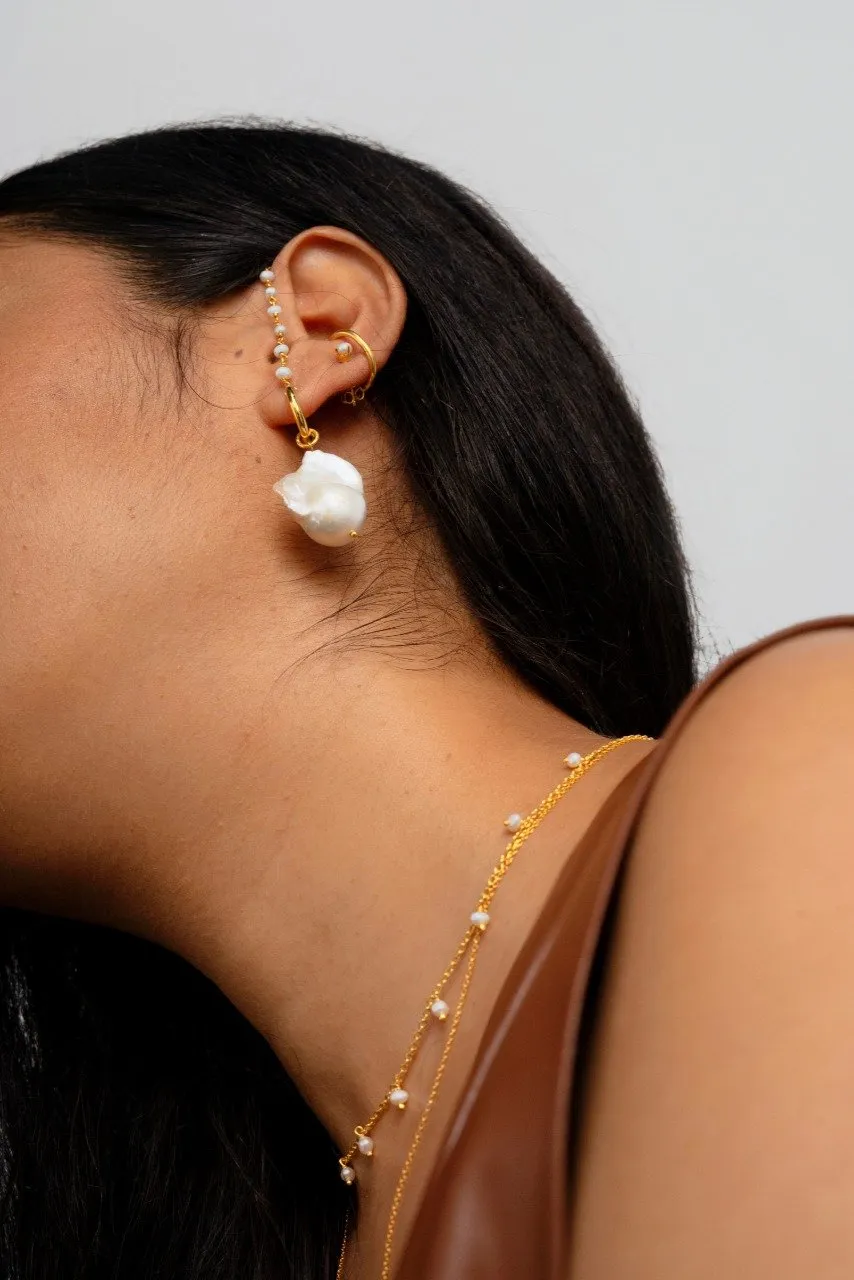 Hail Pearl Choker Necklace