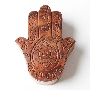 Hamsa Puzzle Box