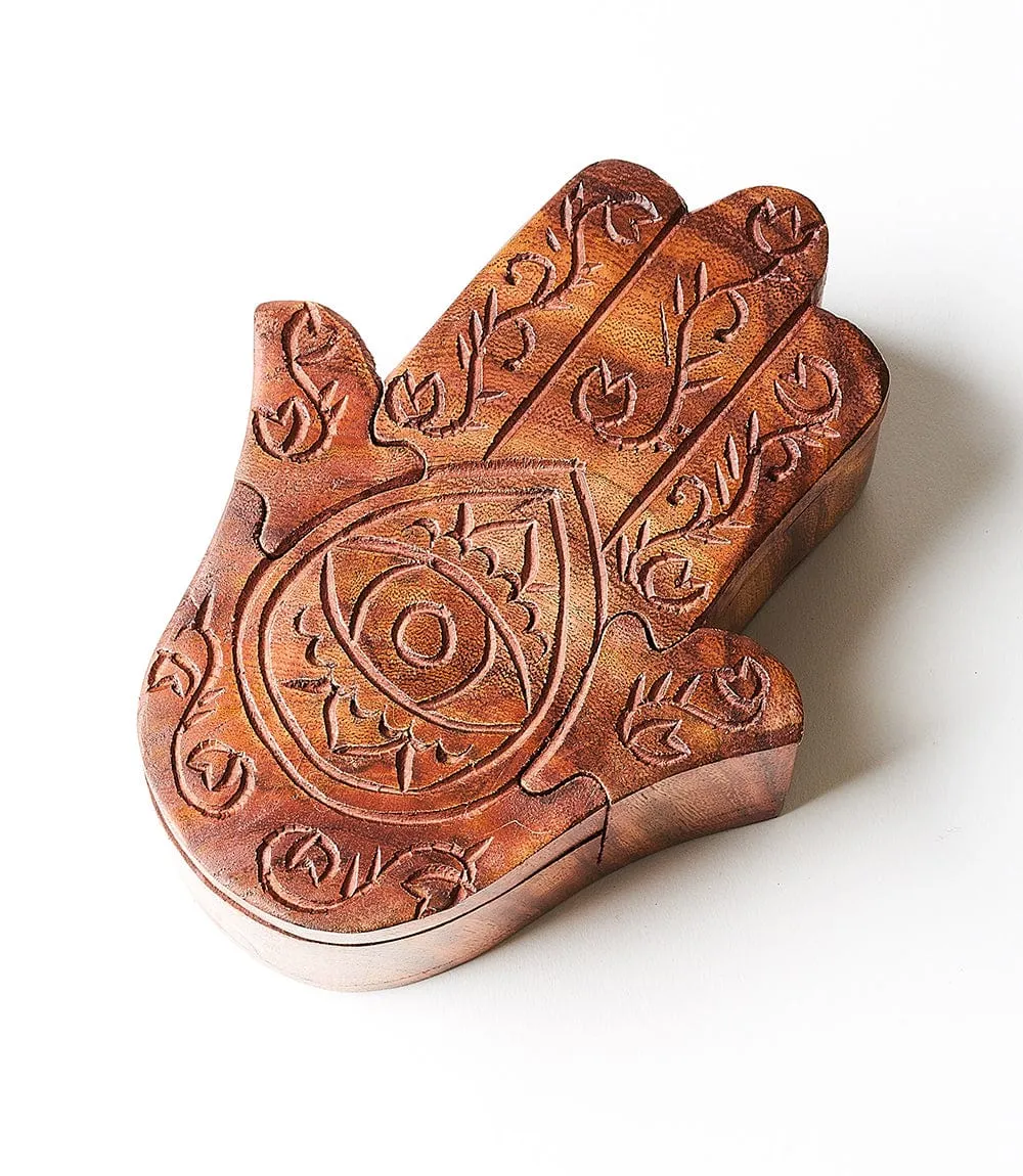 Hamsa Puzzle Box
