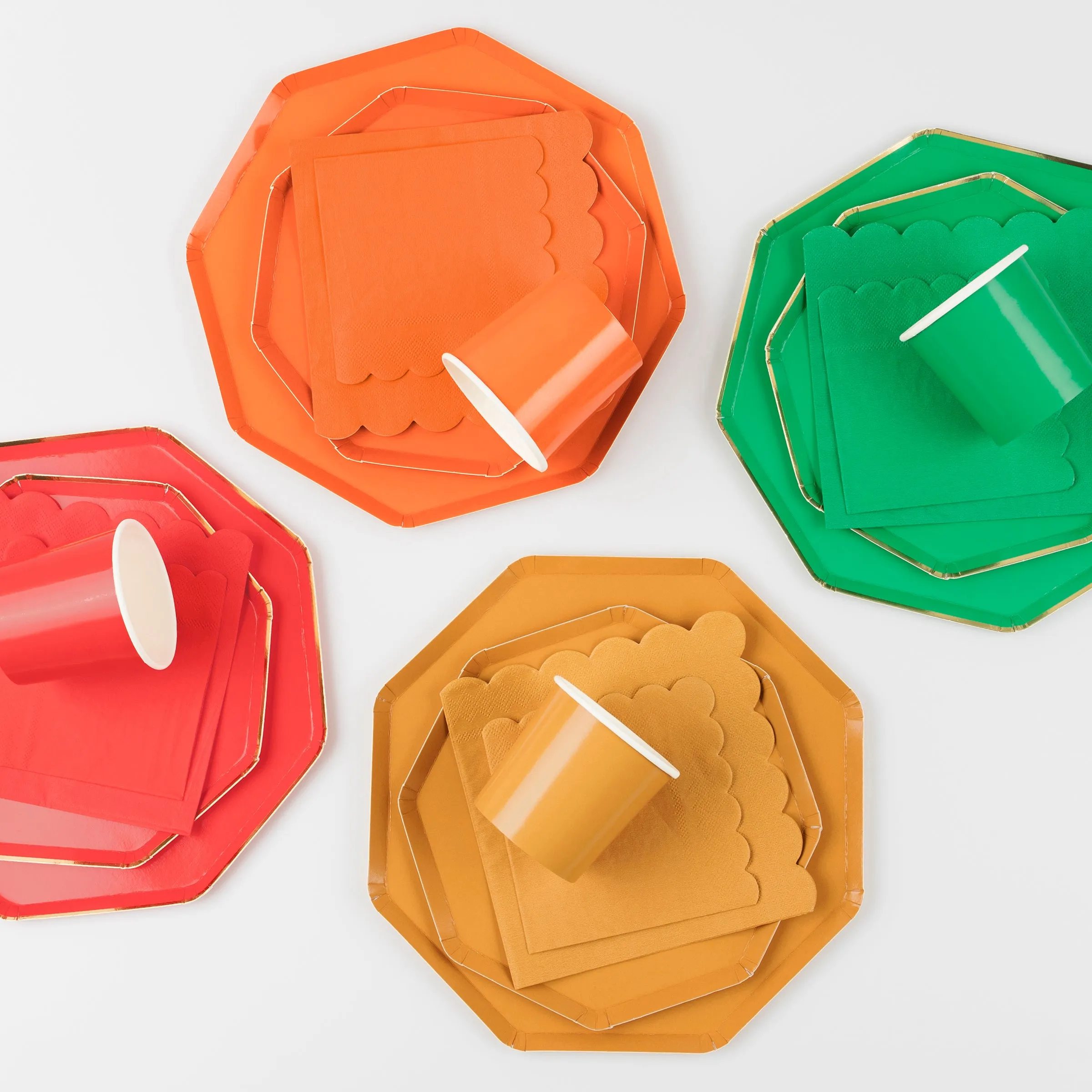 Harvest Yellow Side Plates (x 8)