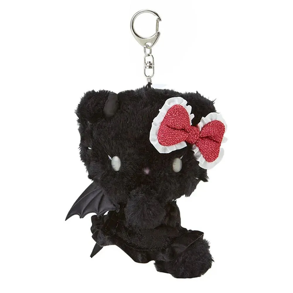 Hello Kitty Angel and Little Devil Mascot Keychain