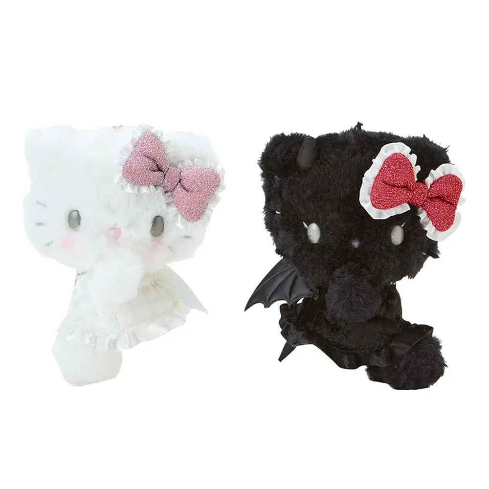 Hello Kitty Angel and Little Devil Mascot Keychain