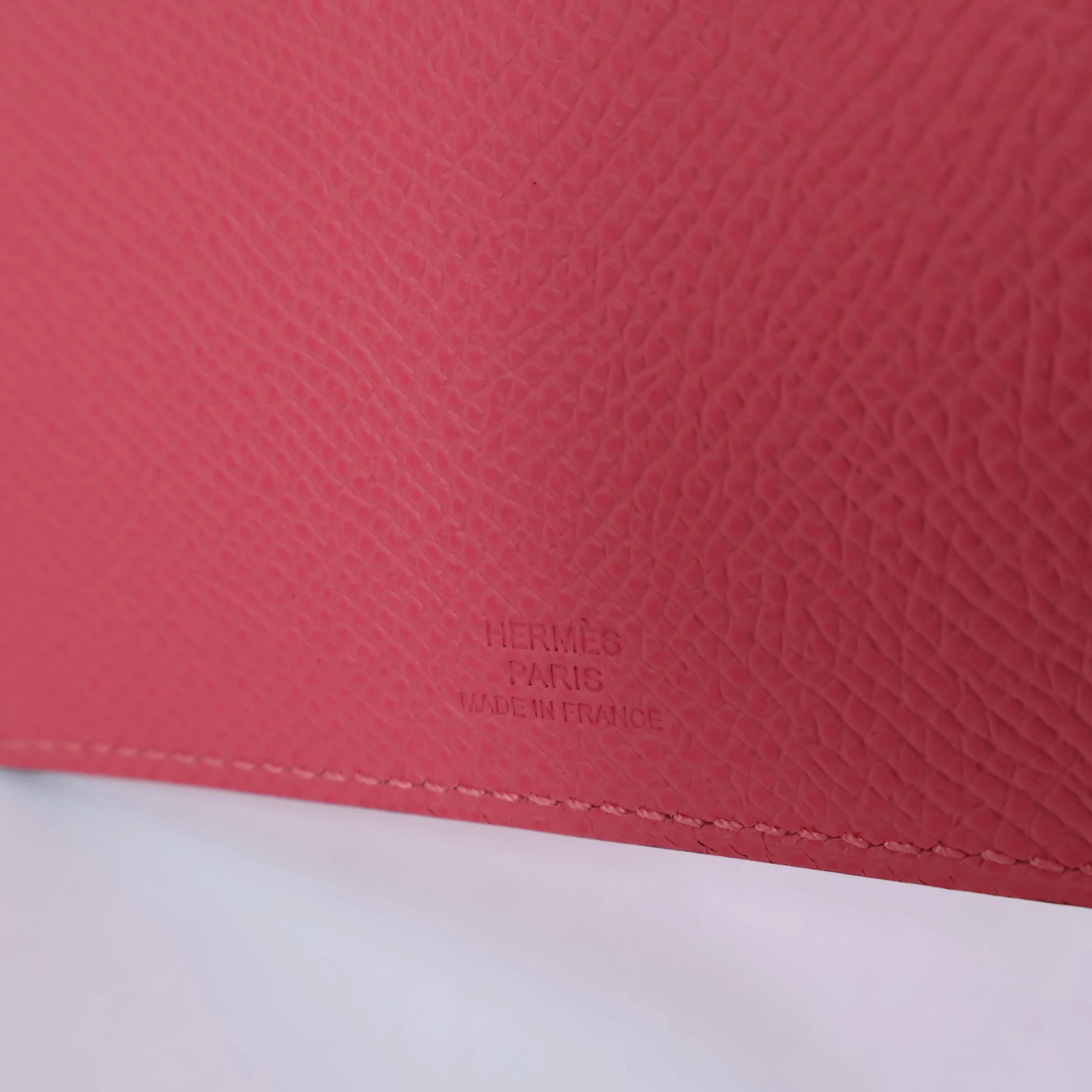Hermes Passport Holder Rose Azalee