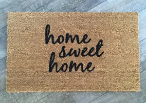 Home Sweet Home Unique Doormat