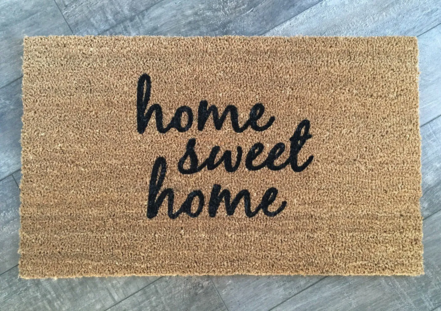 Home Sweet Home Unique Doormat