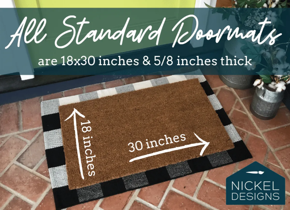 Home Sweet Home Unique Doormat