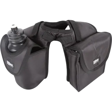 Horn Saddle Bag Bottle and Lunch Holder