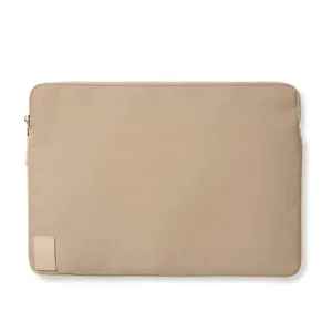 iDeal of Sweden - Universal 16" Laptop Bag Notebook Sleeve for MacBook / Laptop / Notebook with zipper made of recycled fabric (IDESLS16-128) - Beige