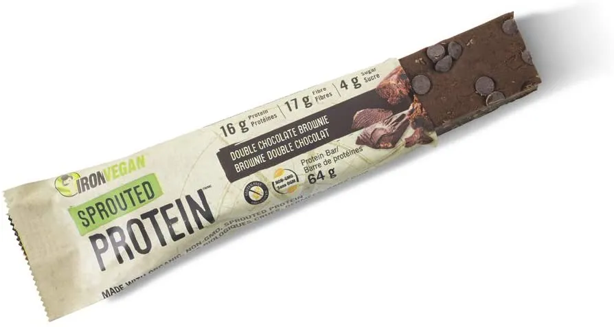 Iron Vega: Sprouted Protein Brownie