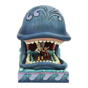 JIM SHORE DISNEY TRADITIONS MONSTRO, GEPETTO, PINOCCHIO