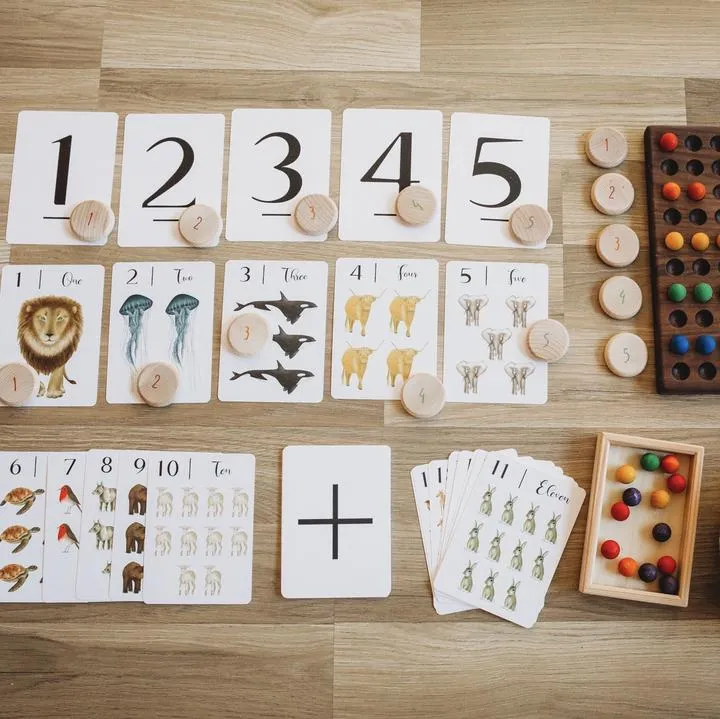 Jo Collier's "Nature's 123" Flashcards