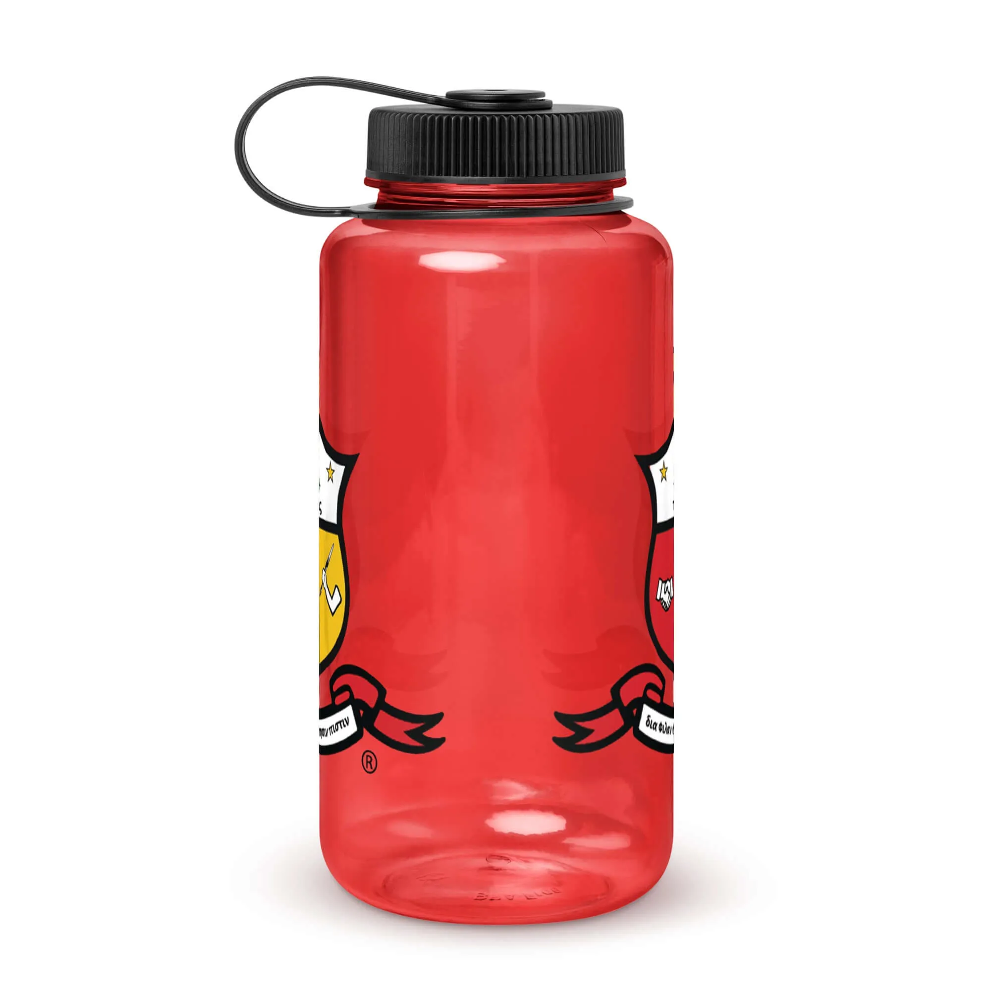 Kappa Alpha Psi Coat of Arms Wide Mouth Water Bottle