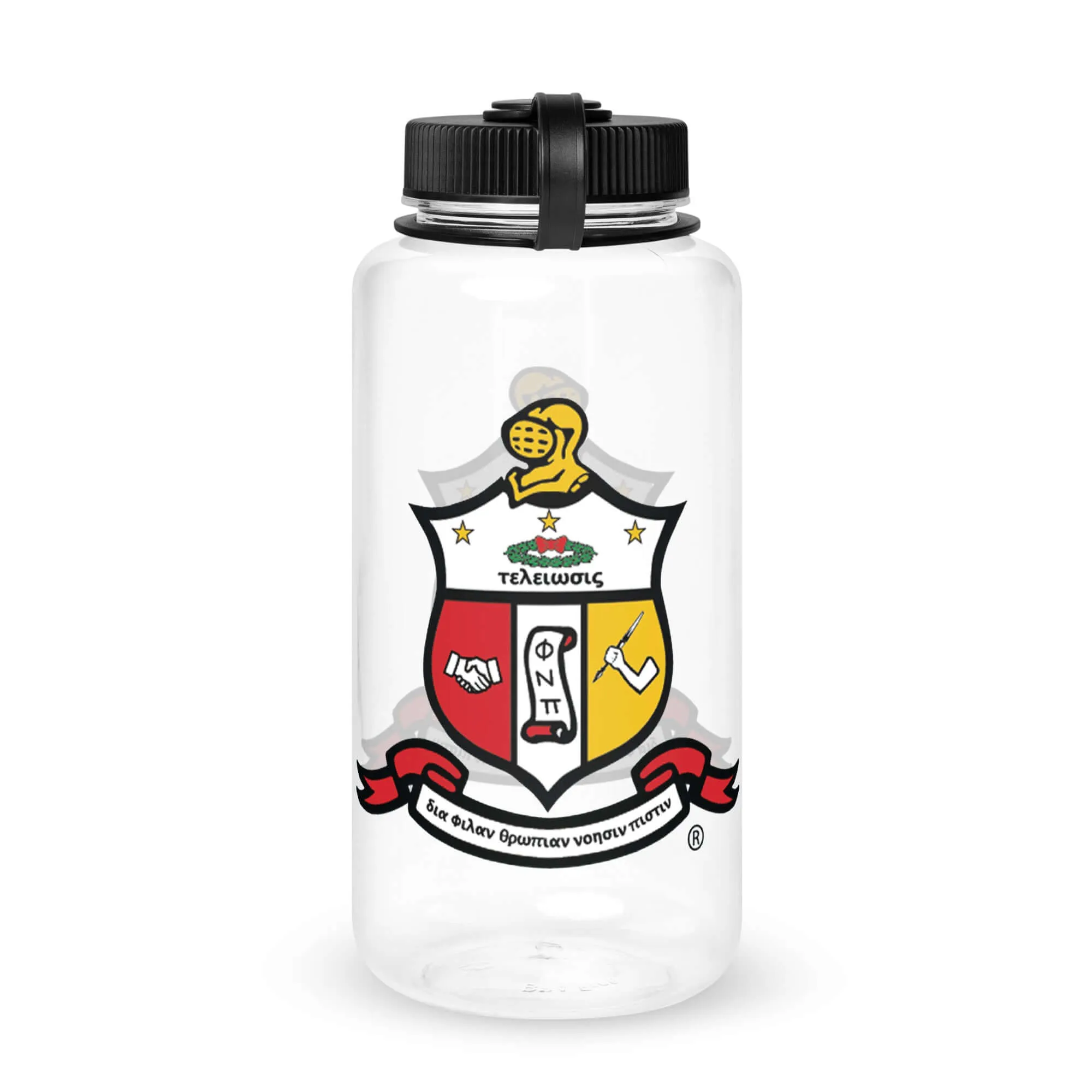Kappa Alpha Psi Coat of Arms Wide Mouth Water Bottle