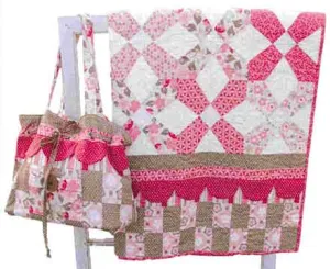 Kaylee Diaper Bag Pattern and Quilt Pattern