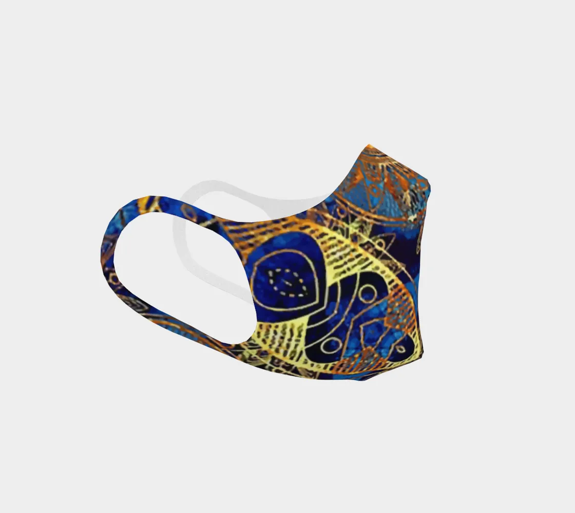 Lapis Gold 25 Poly Knit Mask