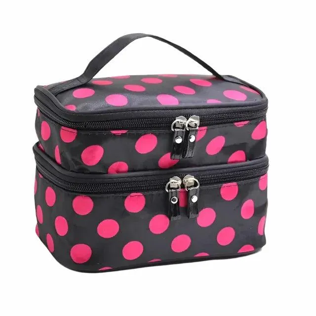 Large Capacity Travel Organizer – Stylish & Practical Cosmetic Bag for Women