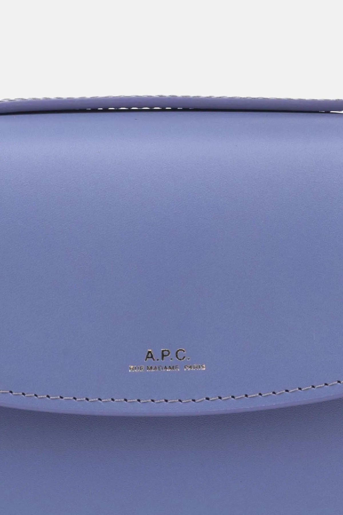 Leather shoulder mini bag
