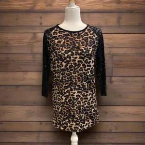 Leopard & Lace Tee