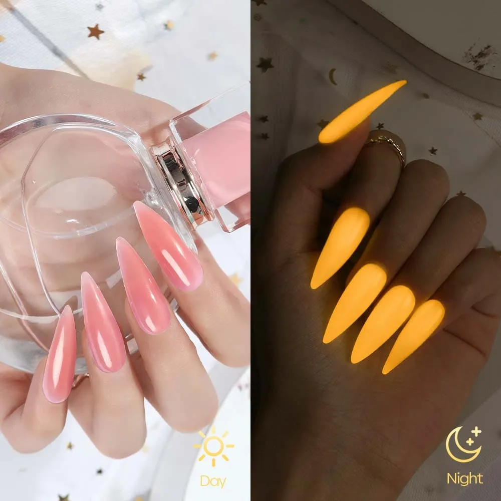 Let it Shine - 6 Shades Luminous Poly Nail Gel Set