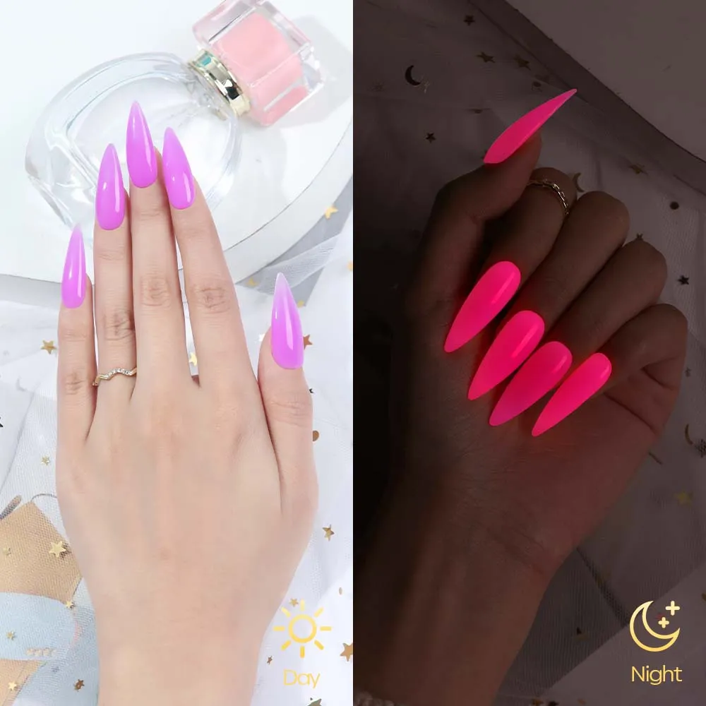 Let it Shine - 6 Shades Luminous Poly Nail Gel Set