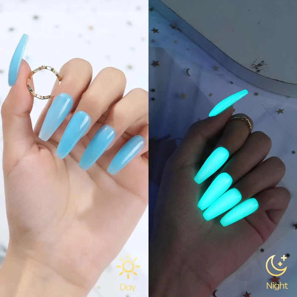 Let it Shine - 6 Shades Luminous Poly Nail Gel Set