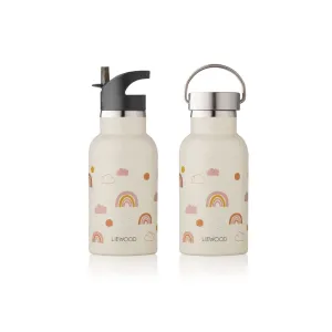 Liewood Anker Water Bottle - Rainbow Love Sandy