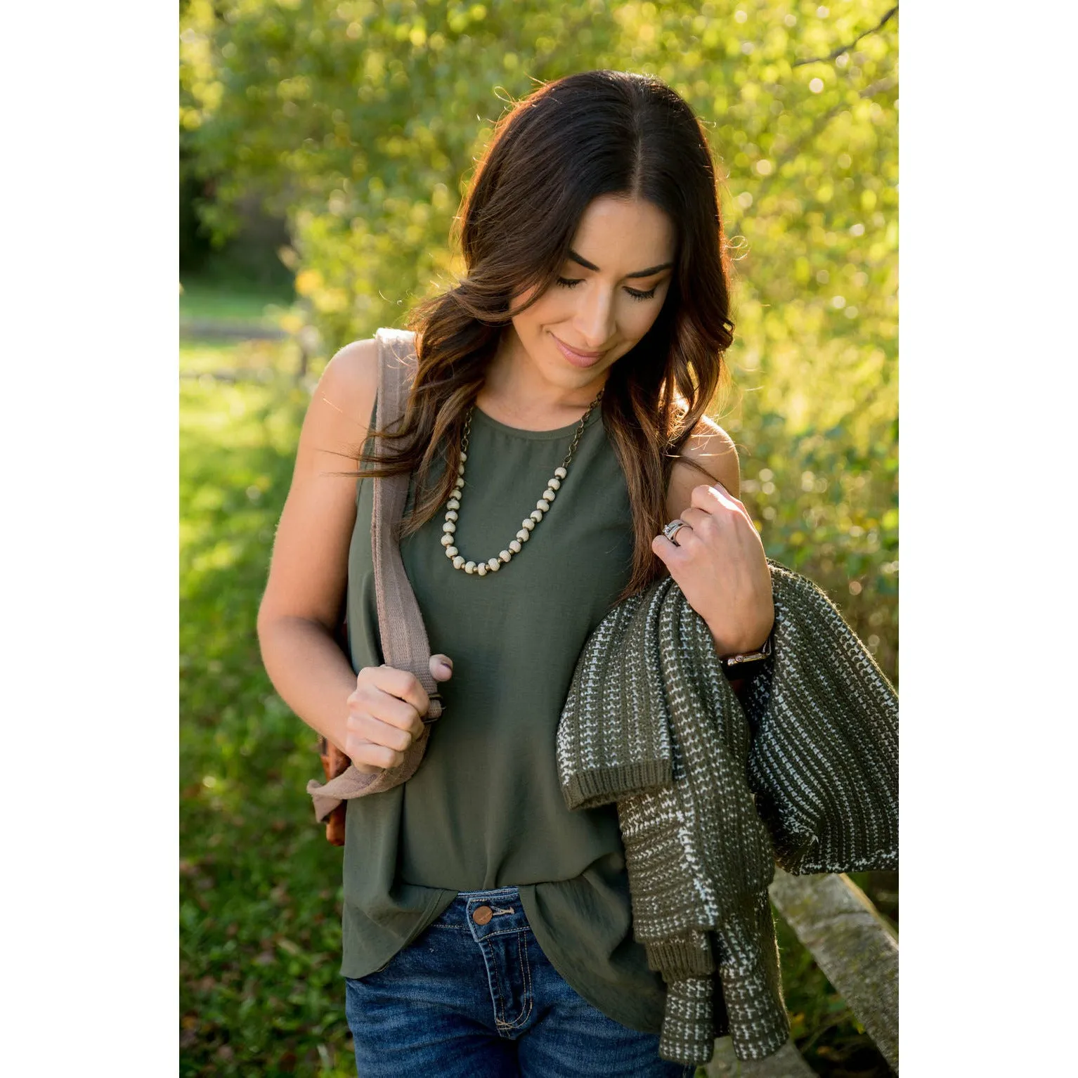 Lightweight Blouse Tank