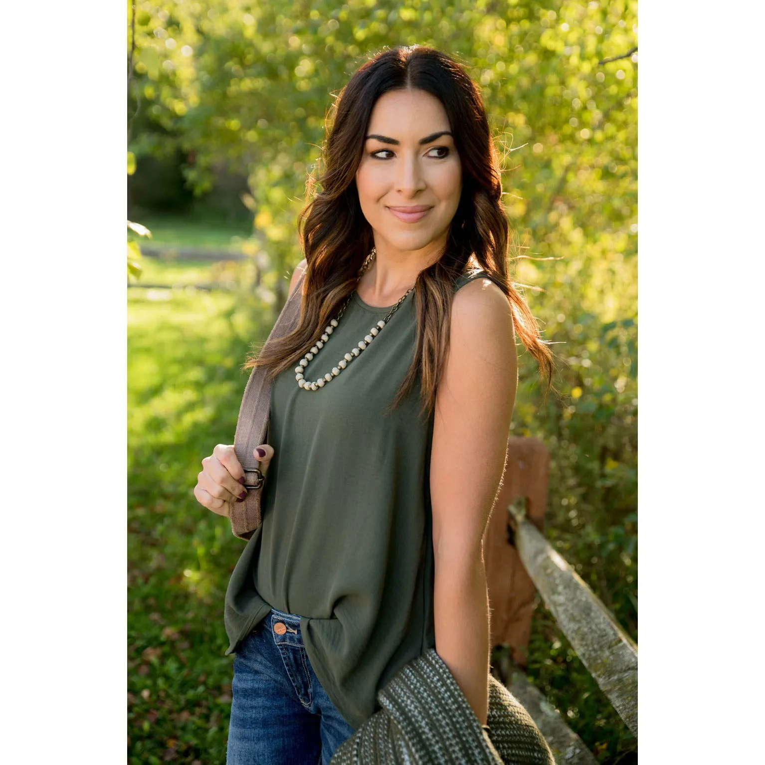 Lightweight Blouse Tank