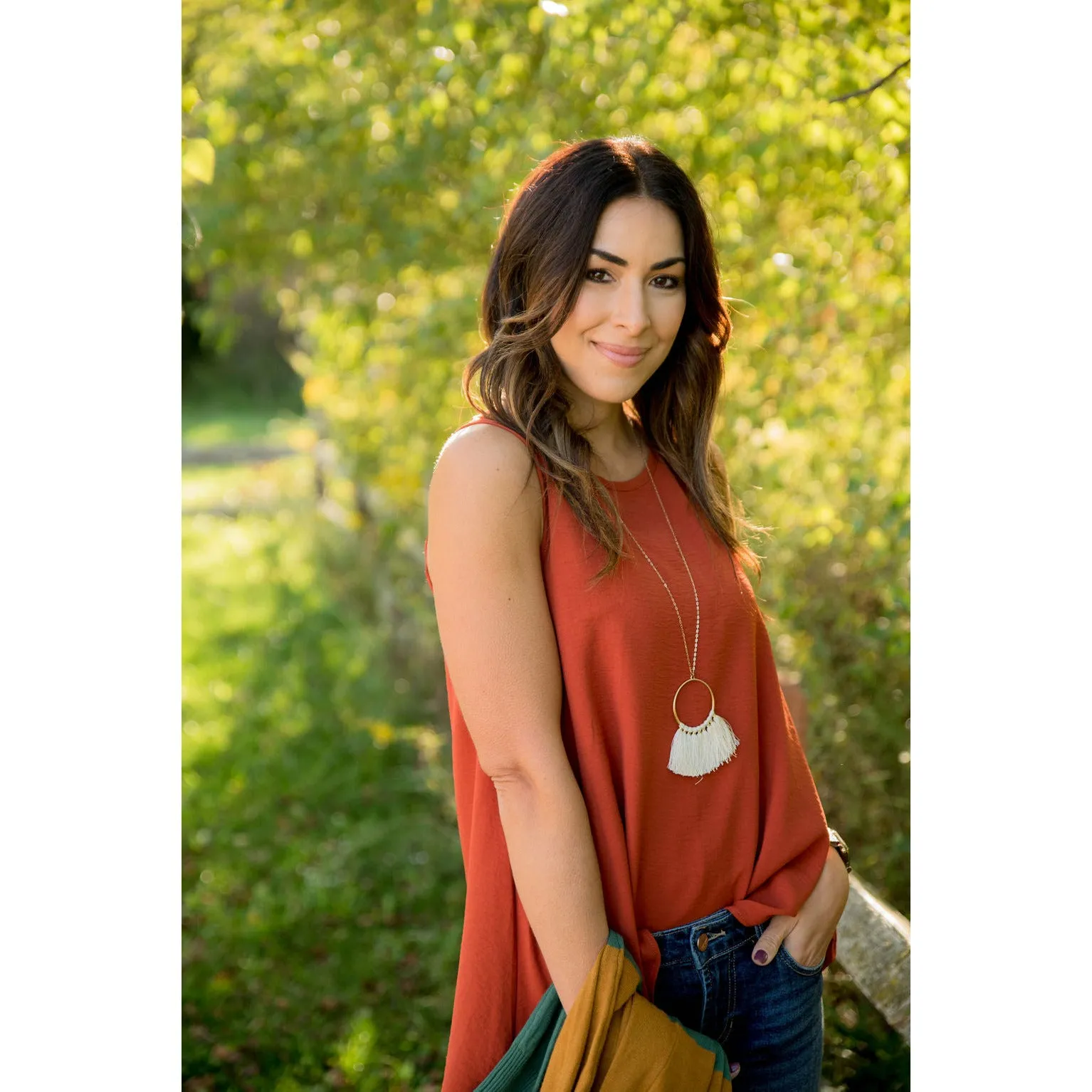 Lightweight Blouse Tank