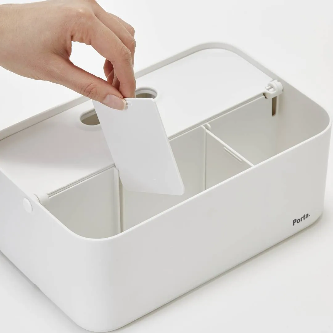Litem White Transparent Porta Fold