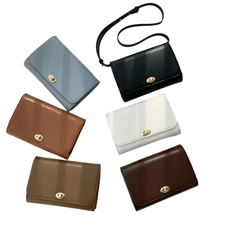 Lock Flap Crossbody Bag