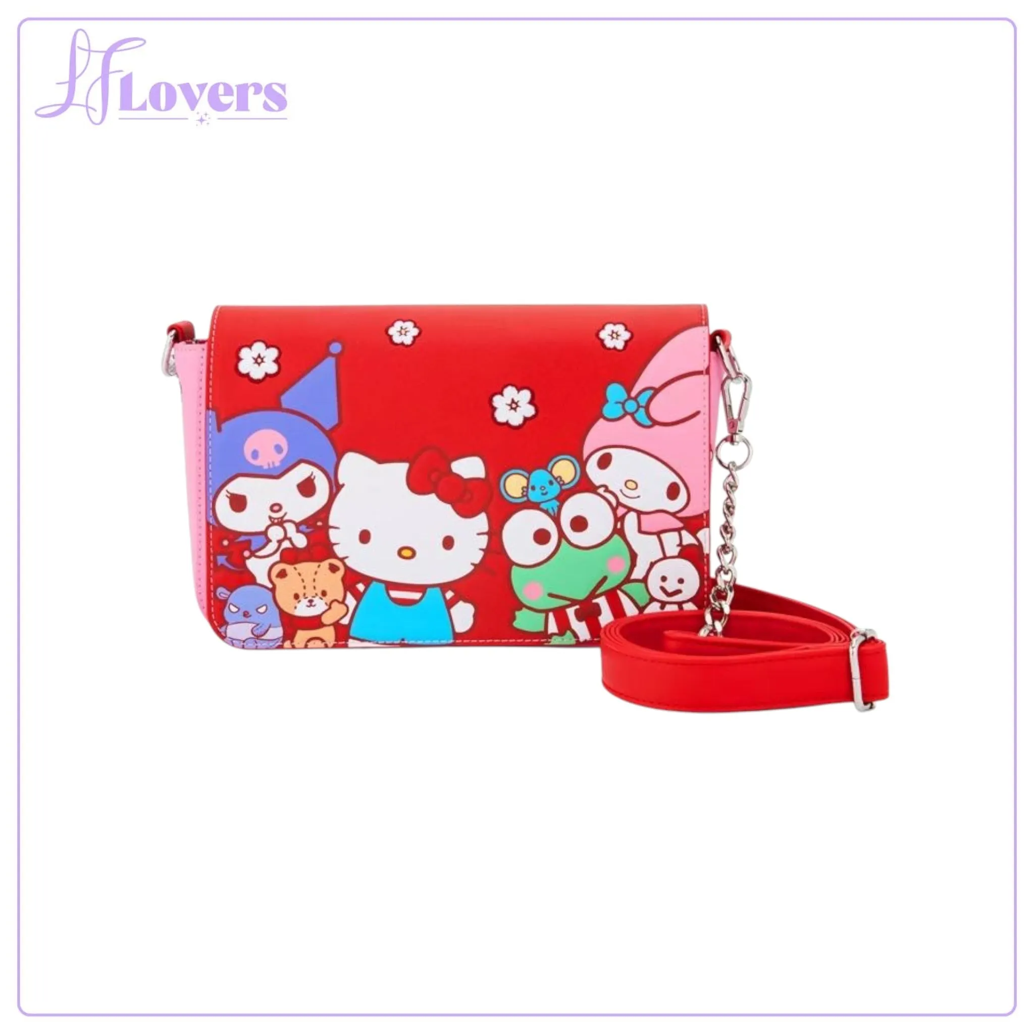 Loungefly Sanrio Hello Kitty & Friends Colour Block Crossbody - PRE ORDER