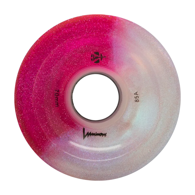 Luminous FR Skates Skateboard Longboard 70mm 85a