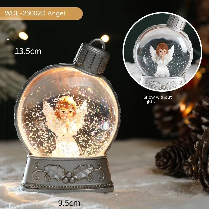 Luminous LED Flame Light Christmas Decorations