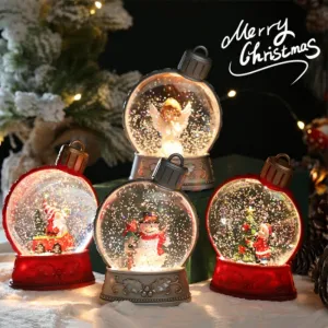 Luminous LED Flame Light Christmas Decorations