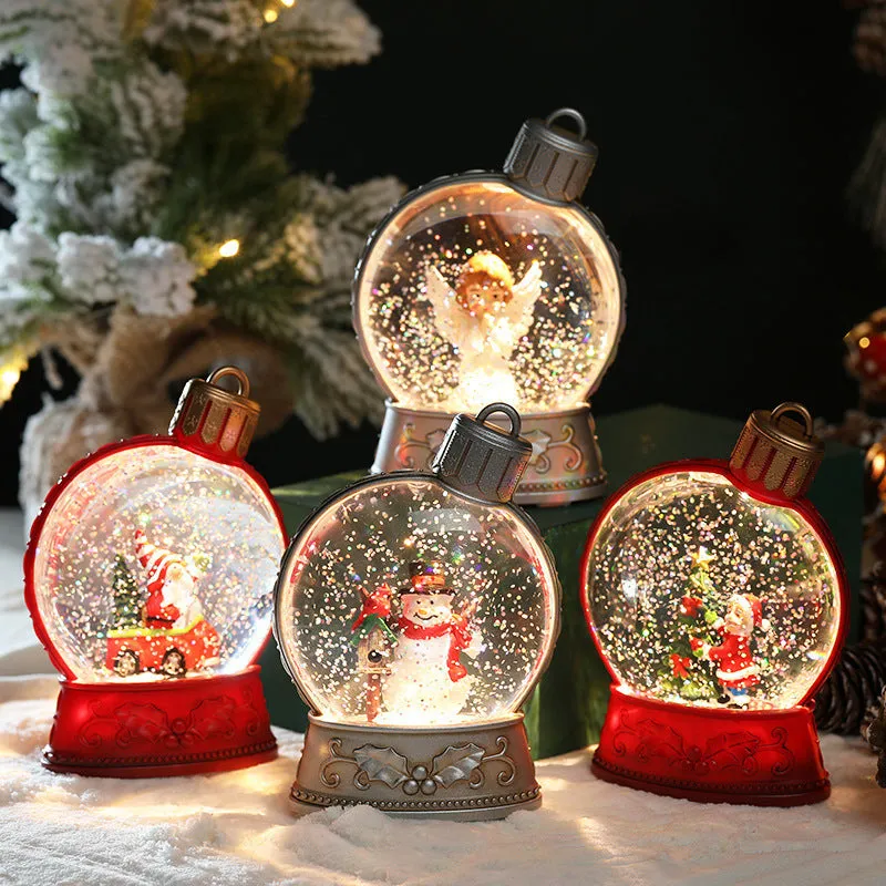 Luminous LED Flame Light Christmas Decorations