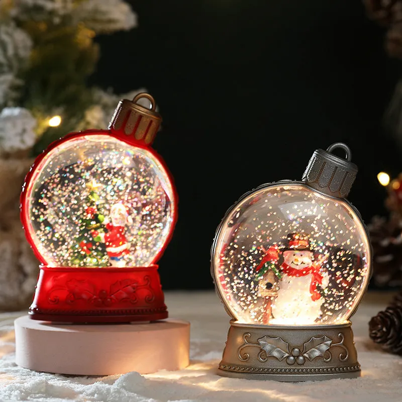 Luminous LED Flame Light Christmas Decorations