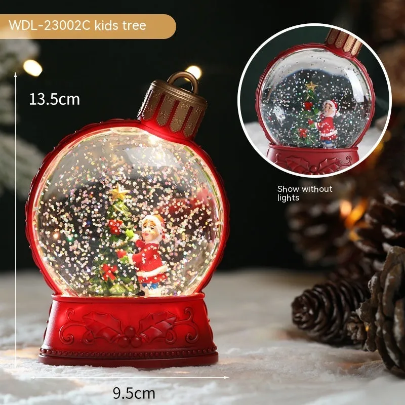 Luminous LED Flame Light Christmas Decorations