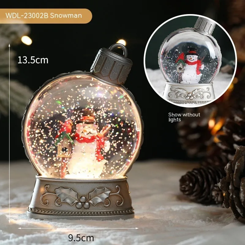Luminous LED Flame Light Christmas Decorations