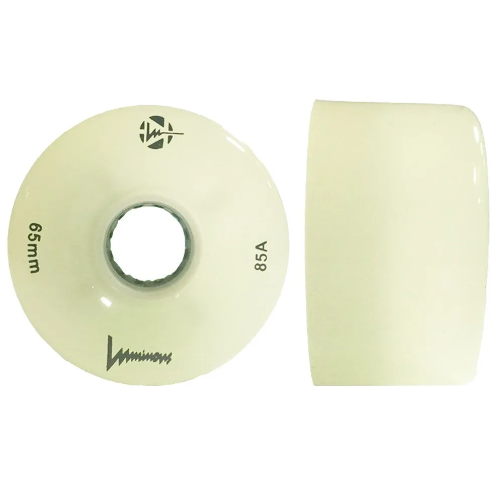 Luminous LED Glow 65mm Light-Up Quad Wheels