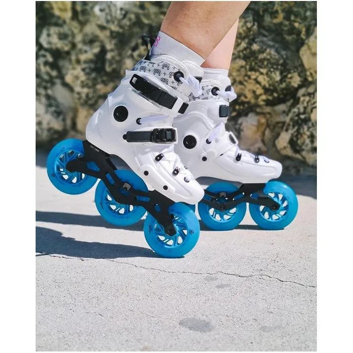 Luminous Light Up Inline Wheel Ocean Blue Glow 110mm 85A *5 Left*