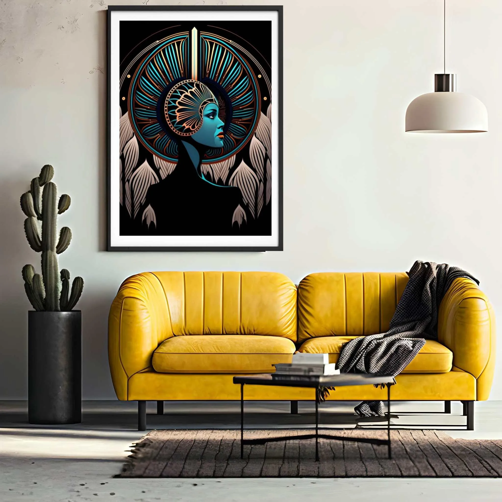 Luminous Portarait Poster