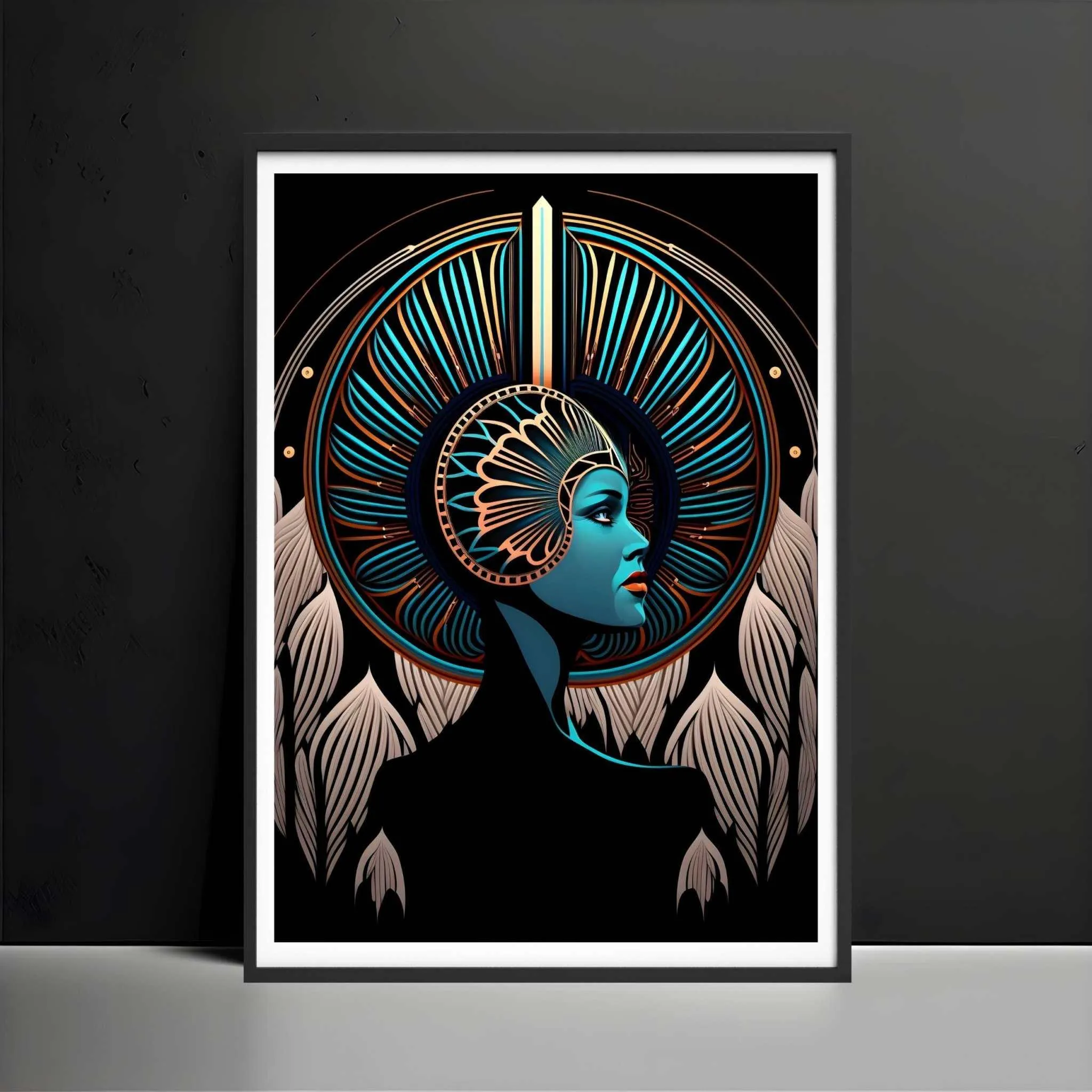 Luminous Portarait Poster