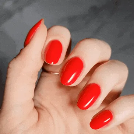 Luminous Red - Matte Nail Powder